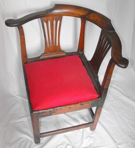 English Corner or Smoking Chair